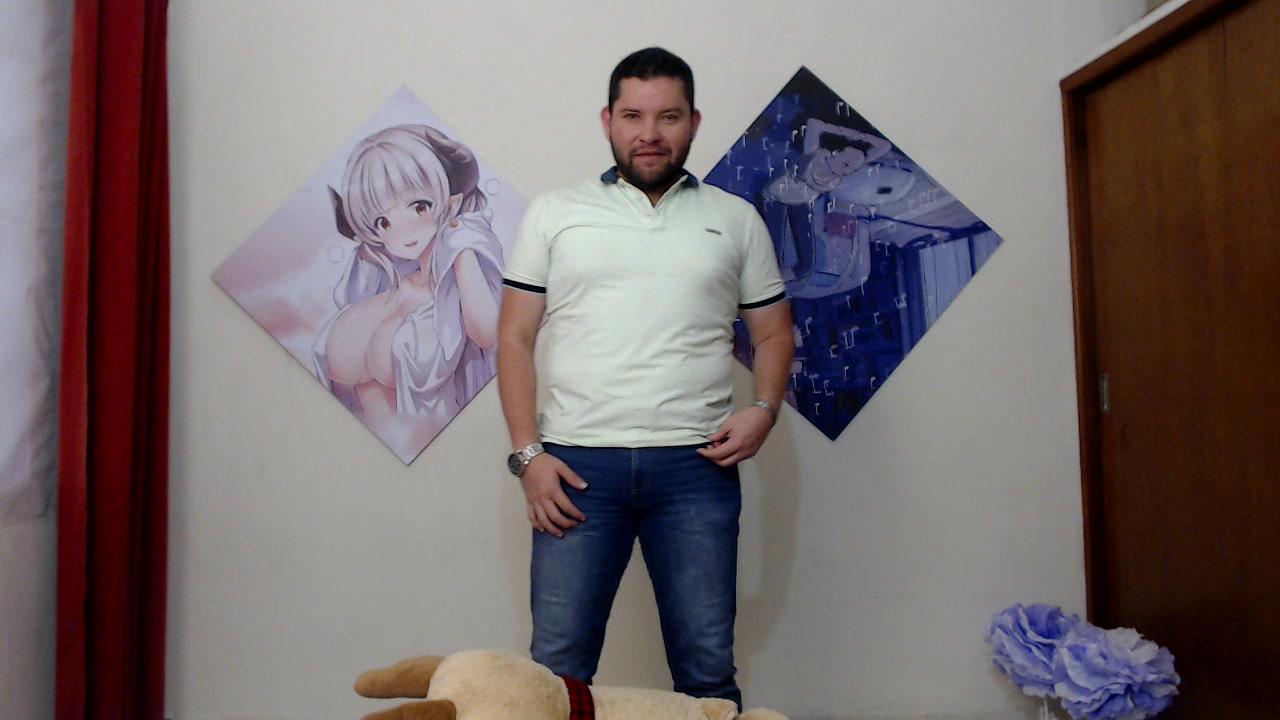 Model - Santi BLue anal