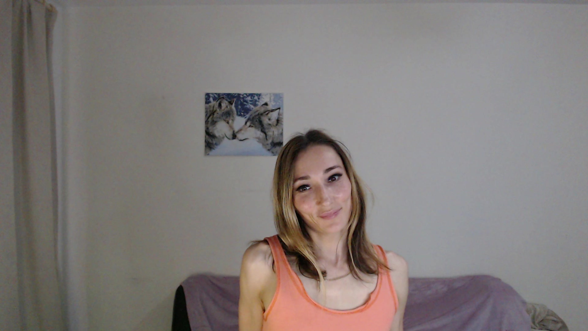 Model - Kim Smith striptease