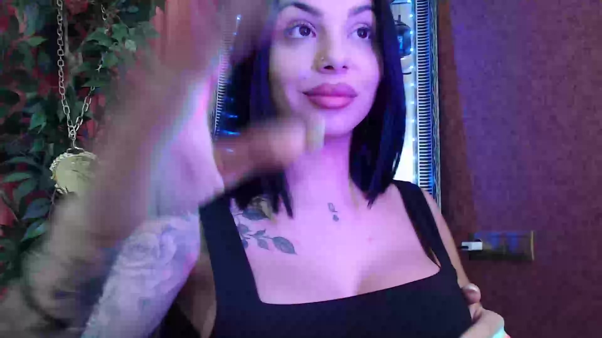 Model - Eva Williams lingerie