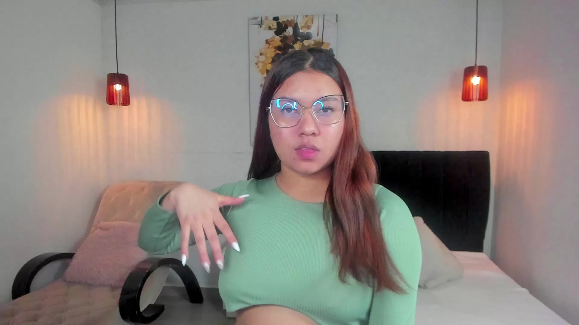 Model - Mandy Gray blowjob