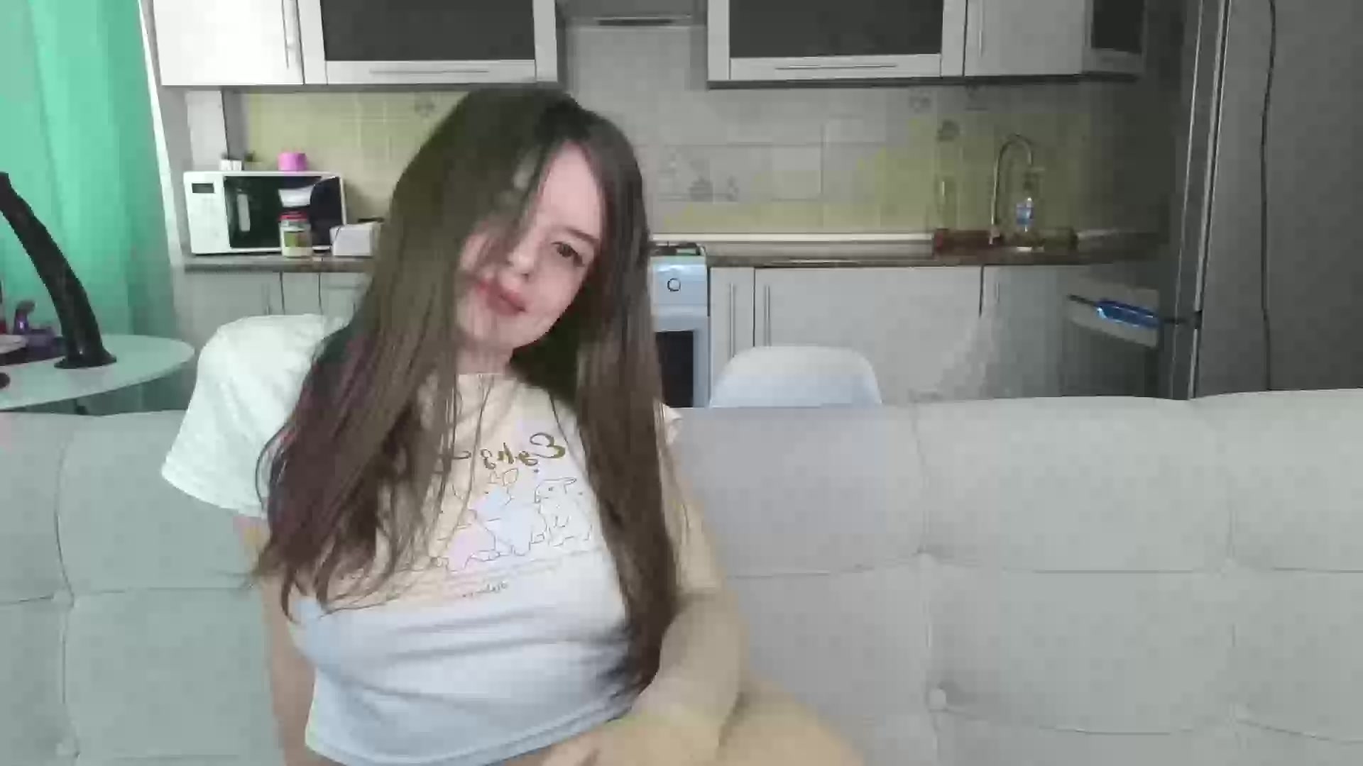 Model - Alice solo brunette anal