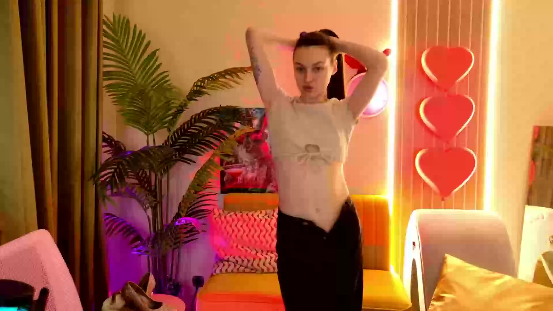 Model - Maxin Carroll blowjob