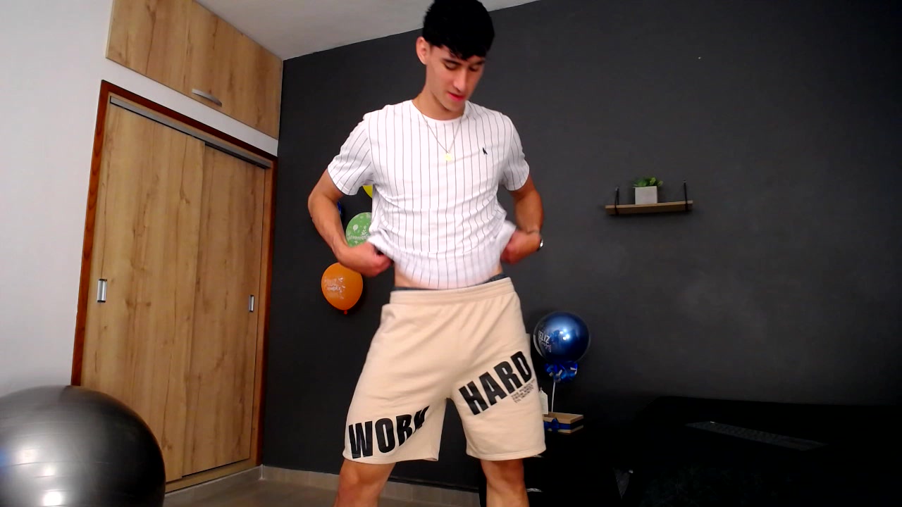 Model - Connor Flyn striptease