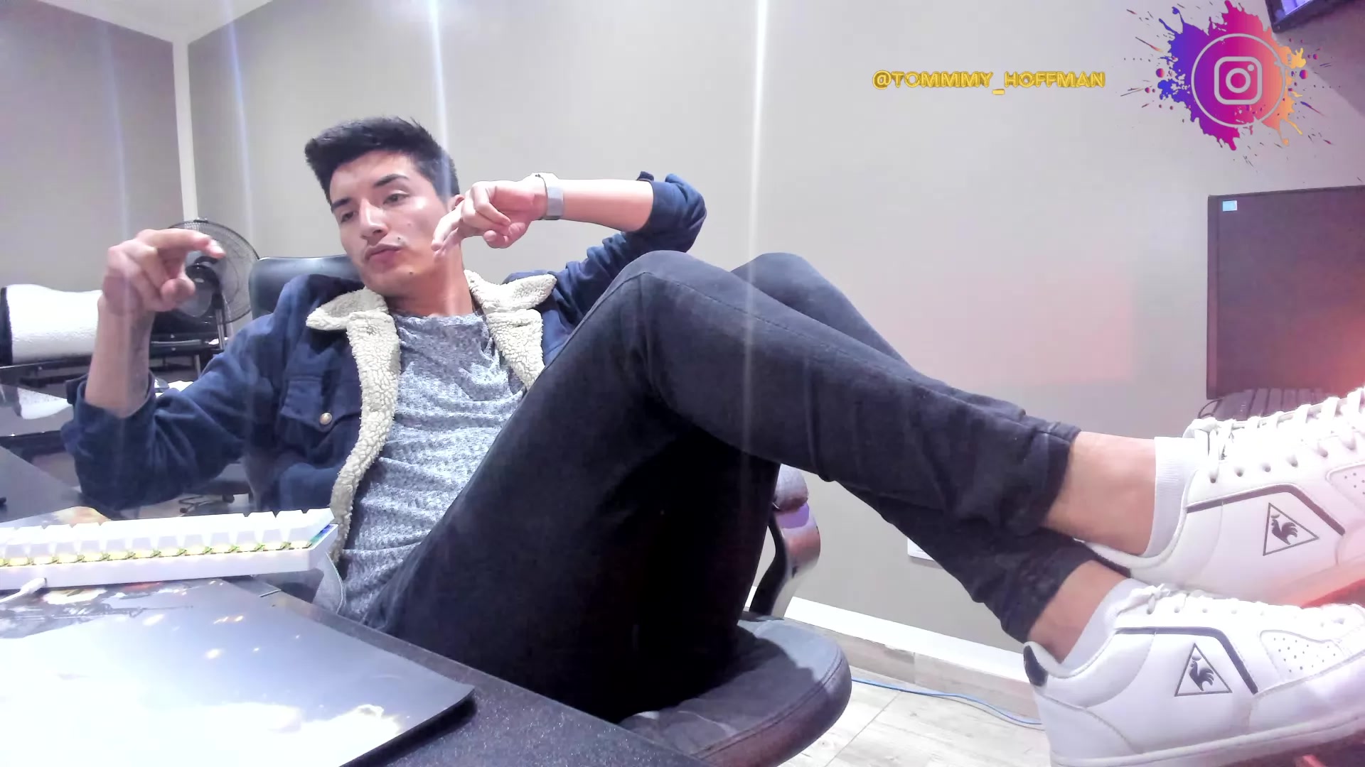 Model - Tom Hoffman feet