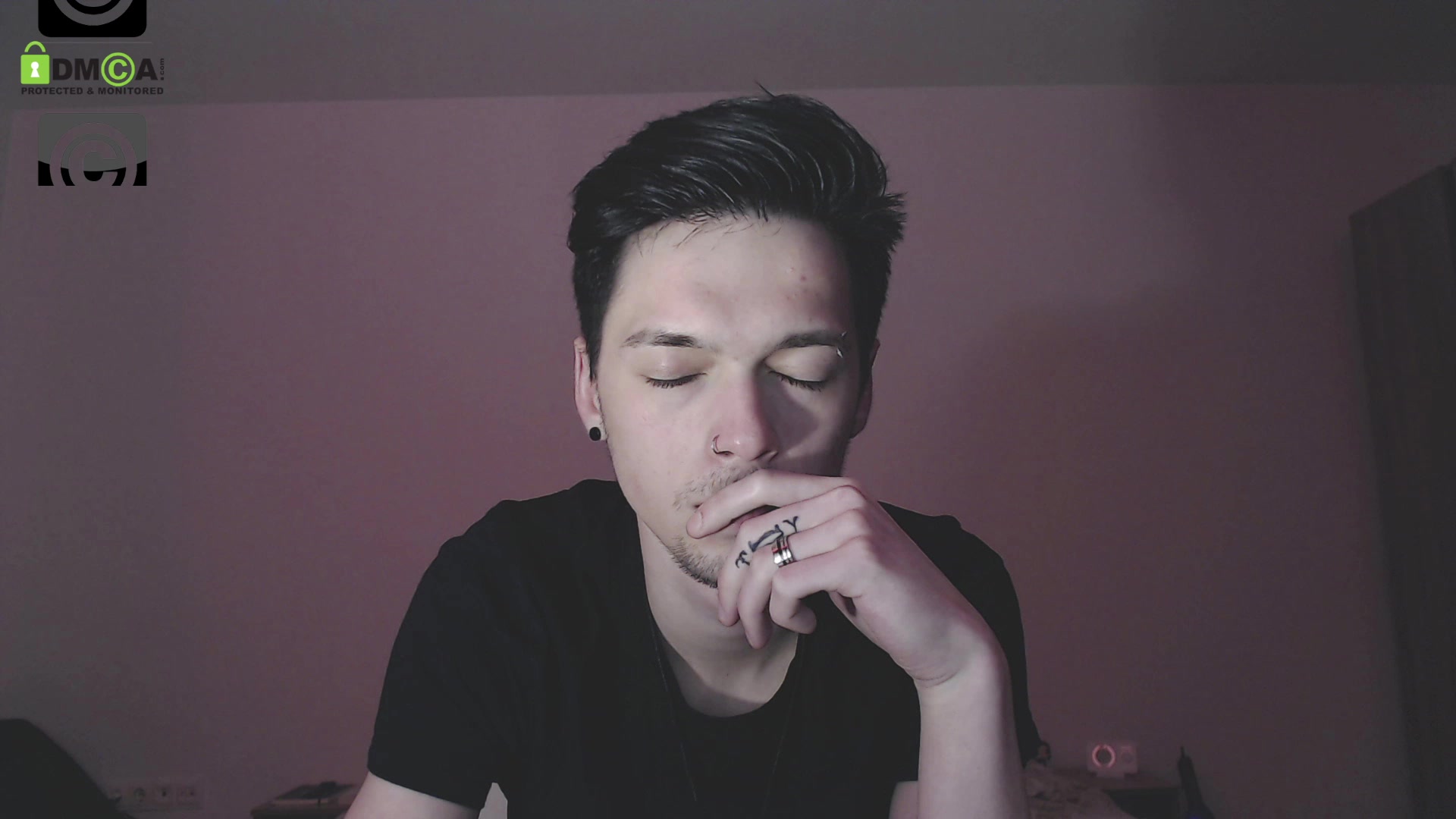 Model - ChrisGordon smoking